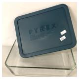 PYREX DISH WITH LID 8x6x2