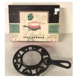 VINTAGE ELECTRIC TRIVET, MISSING CORD