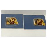 VINTAGE KODAK REDSKIN ADVERTISEMENT PINS