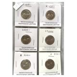 UNCIRCULATED JEFFERSON NICKELS