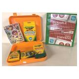 CRAYOLA KIT AND BINDER