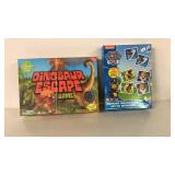 PAW PATROL AND DINOSAUR ESCAPE GAME