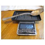 50.2 Grams Vtg Sterling Silver Serving Spoon 7"