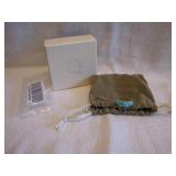 14K Gold & Turquoise Ring Size 8 Designer FP