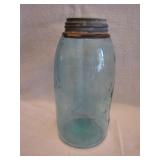 Vtg Half Gallon Mason