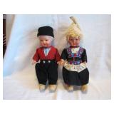 Vtg Rozetta Netherlands Composition Dutch Boy&Girl