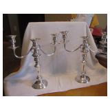 Pair of Beautiful Candleabras (unsigned)