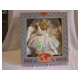 Vtg Dolls of All Nations Bride Doll withBox 8&1/2"