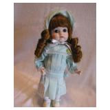 1985 HopeChest Heirloom Bisque Doll 10"