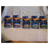 5 Hot Wheels New in Package 2004 Includes: