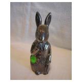 Godinger Silver Plate Rabbit Bank 6&1/2"