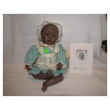 1991 Knowles Daniella 9&1/2" Sitting Doll