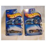 2 Hot Wheels New in Package 2004 Includes: