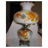 Vtg Hand Painted Gone with the Wind Table Lamp