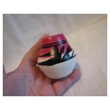 Navajo Signed Pottery Vase 2&1/2"