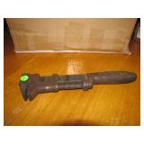 Antique Herschel Adjustable Wrench with Hammer