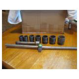 Wright USA3/4 Drive 20"BreakerBar+7&1/2"extention+