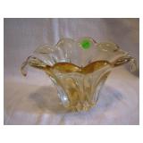 Vintage Murano Blown Glass Vase 9" x 5&1/2"