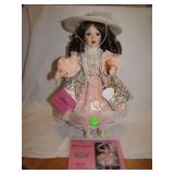 Paradise Galleries Doll (Kisses) with COA 15"