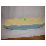 Vintage Hull Pottery Planter 13x4" x 4&1/2" x 3"