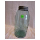 Vintage Ball Mason Blue Half Gallon Fruit Jar