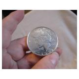 1922 D Peace Dollar 90% Silver