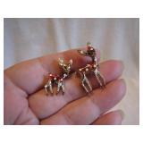 Small Deer Vintage Brooch Pins
