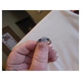 Ornate Ring Size 8&1/4 (unsigned)