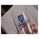 Budweiser KC Royals Glass