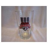 Budwesier Indians All Star Glass