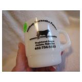Vtg Hilltop Bernsaka Farms Juniata Nebraska Cup