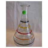 Vintage (Rings) Decanter no stopper 8&3/4"