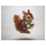 Vintage Enesco Japan Squirrel Bank 5&1/2"