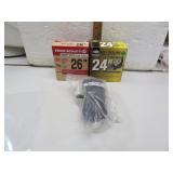3 Unused Bicycle Tubes (26" - 24" - 20")
