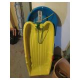 NO SHIPPING - 2 Plastic Snow Sleds (Pickup is