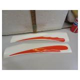 2 Bicycle Tank Decals (1=14&1/8" and 1 = 14&3/4")