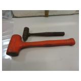 2 Body Work Hammers (1=Stanley Dead Blow)