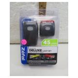 New in Package Zefal Deluxe Bicycle Light Set