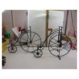 3 Piece Bicycle Shelf Decor (each measures 14&1/2"