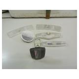 Lot of 6 Vintage Bicycle Reflectors (1 Pair is