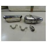 Vintage Bicycle Head Light & Horn