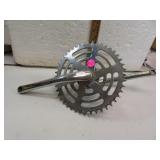 Bicycle Crank & Chain Ring (no markings)