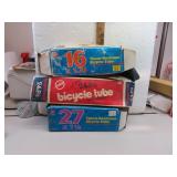 3 Bicycle Tubes (1=16" - 1=24" - 1=27") with Boxes
