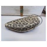Vintage Leopard Print Bicycle Seat  11" x 5&3/4"