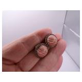 Ornate Pierced Earrings Signed - Sierra Small Bir