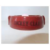 Vintage Dickey Clay Stoneware Ashtray = 5" x 4&3/"