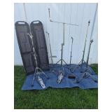 NO SHIPPING - Drum Hardware in Rolling Hardshell