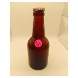 Antique Brown Glass 7 UP Bottle with GI Nebraska
