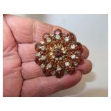 Ornate Vintage Brooch Pin