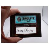 Antique 1920's Advertising Snolite Paint - Frank